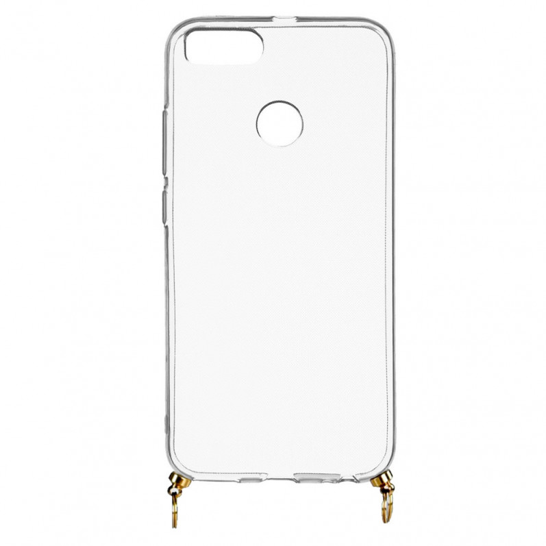 Funda Silicona Colgante Transparente para Xiaomi Mi A1- La Casa de las Carcasas