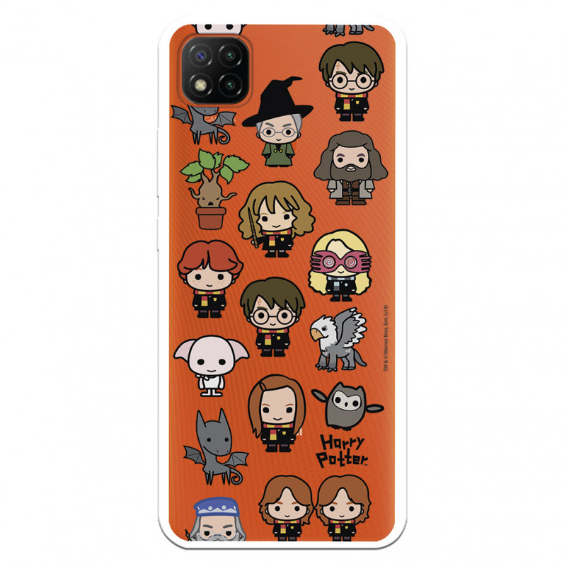 Funda para Xiaomi Redmi 9C Oficial de Harry Potter Personajes Iconos - Harry Potter