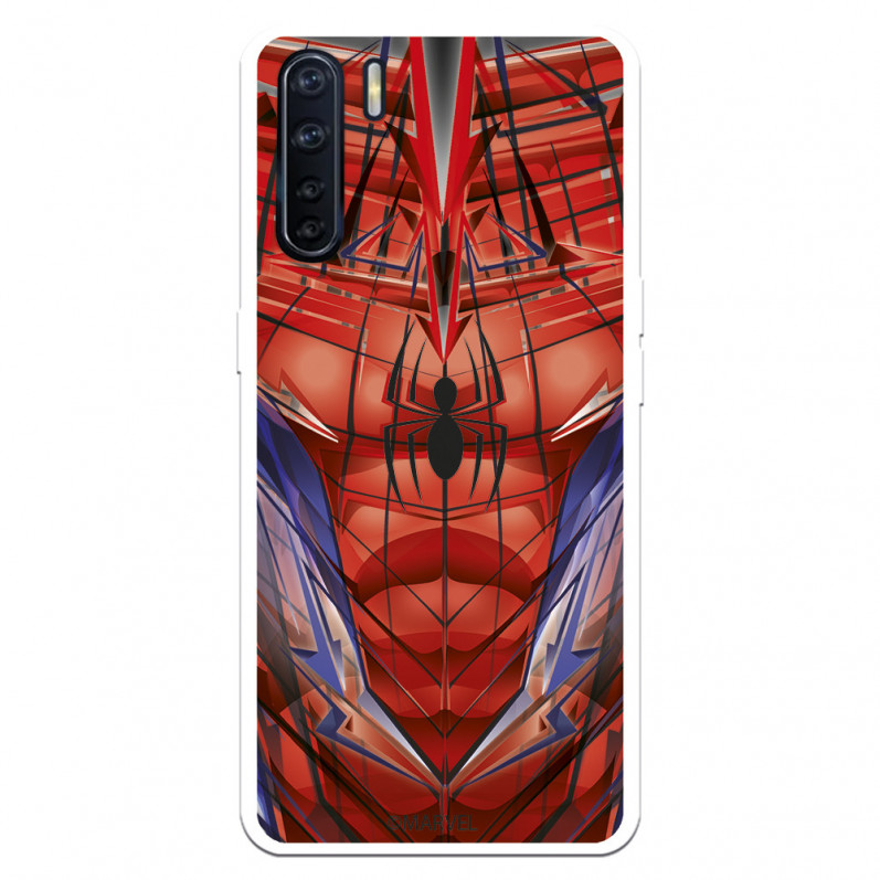 Funda para Oppo A91 Oficial de Marvel Spiderman Torso - Marvel