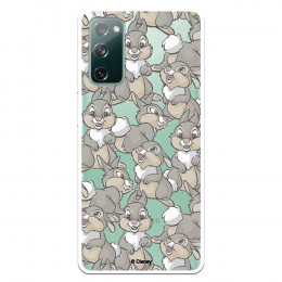 Funda para Samsung Galaxy S20 FE Oficial de Disney Tambor Patrones - Bambi