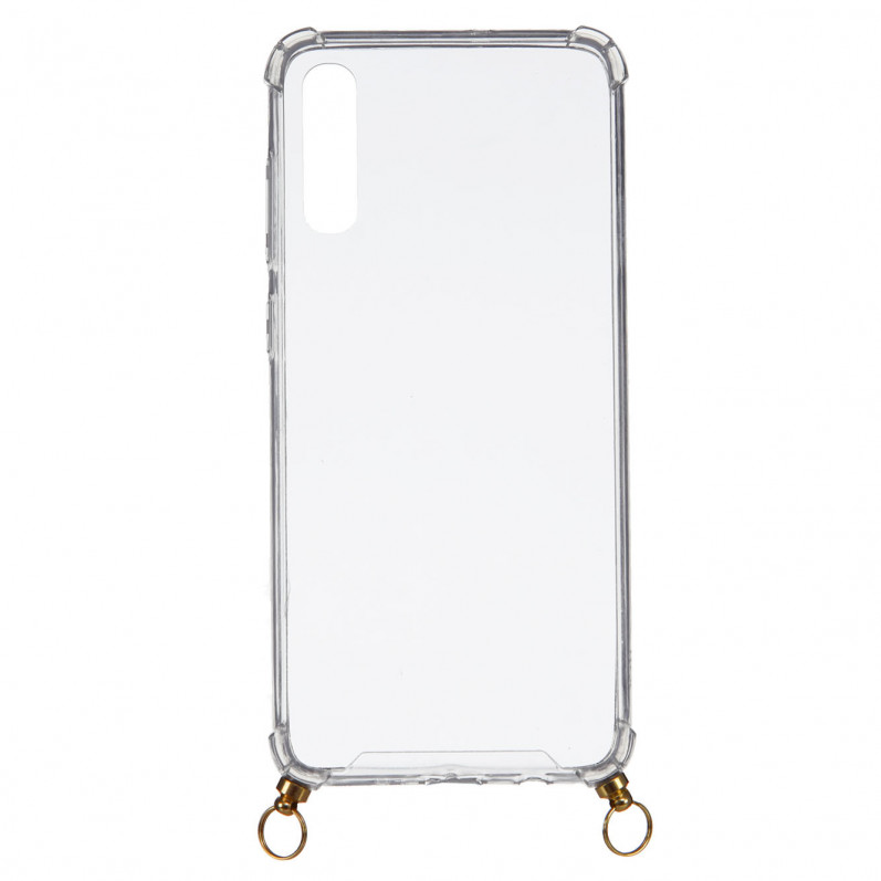 Funda Silicona Colgante Transparente para Samsung Galaxy A70- La Casa de las Carcasas