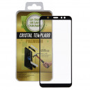 Cristal Templado Completo Negro para Samsung Galaxy A6 Plus 2018