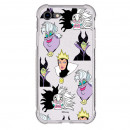 Funda Brillantina para iPhone 7 Oficial de Disney Villanas Patrón - Villanas Disney