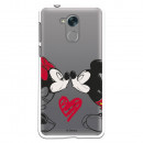 Carcasa Oficial Mikey Y Minnie Beso Clear para Huawei P9 Lite Smart- La Casa de las Carcasas