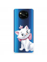 Funda para Xiaomi Poco X3 Oficial de Disney Marie Silueta - Los Aristogatos