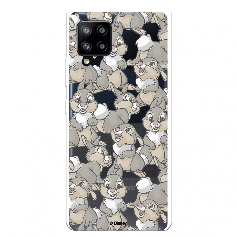 Funda para Samsung Galaxy A42 5G Oficial de Disney Tambor Patrones - Bambi