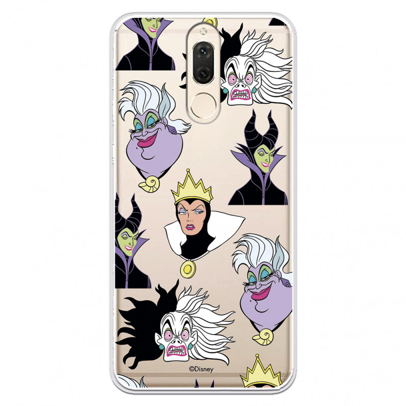 Funda para Huawei Mate 10 Lite Oficial de Disney Villanas Patrón - Villanas Disney