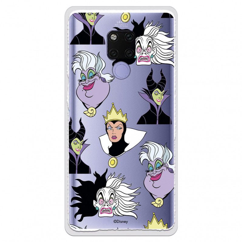 Funda para Huawei Mate 20 X Oficial de Disney Villanas Patrón - Villanas Disney