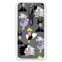 Funda para Xiaomi Redmi 8 Oficial de Disney Villanas Patrón - Villanas Disney