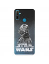 Funda para Realme C3 Oficial de Star Wars Darth Vader Fondo negro - Star Wars