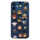 Funda para iPhone 12 Oficial de Harry Potter Personajes Iconos - Harry Potter