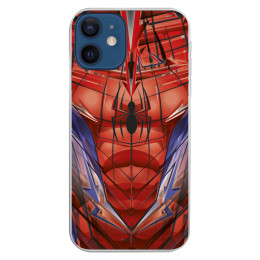 Funda para iPhone 12 Oficial de Marvel Spiderman Torso - Marvel