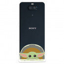 Funda para Sony Xperia 10 Plus Oficial de Star Wars Baby Yoda Sonrisas - The Mandalorian