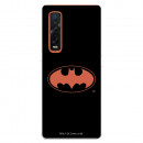 Funda para Oppo Find X2 Pro Oficial de DC Comics Batman Logo Transparente - DC Comics