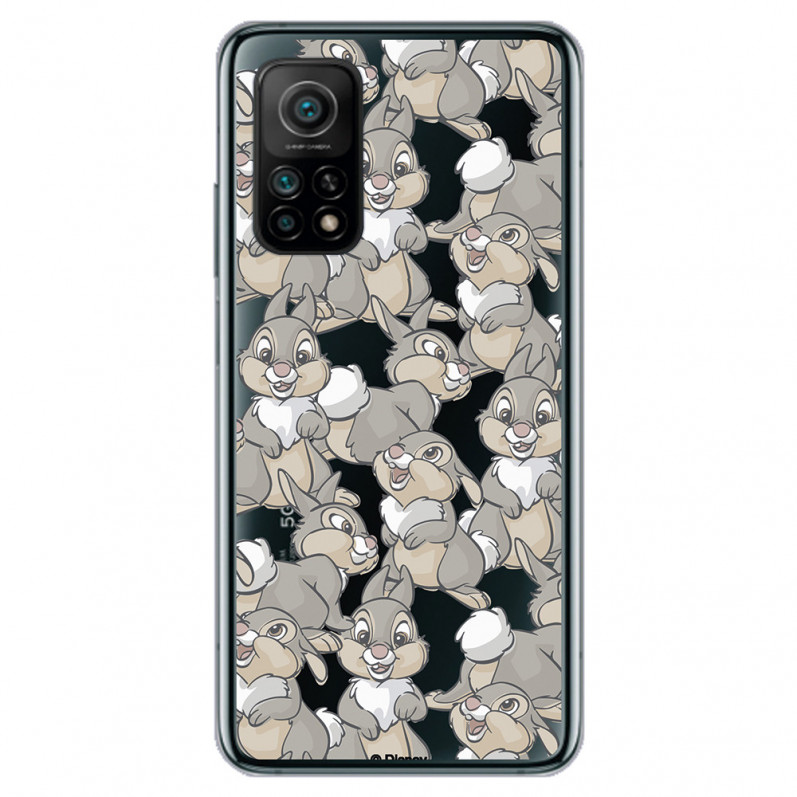 Funda para Xiaomi Mi 10T Pro Oficial de Disney Tambor Patrones - Bambi