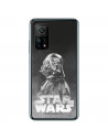 Funda para Xiaomi Mi 10T Pro Oficial de Star Wars Darth Vader Fondo negro - Star Wars