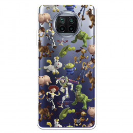 Funda para Xiaomi Mi 10T Lite Oficial de Disney Muñecos Toy Story Siluetas - Toy Story