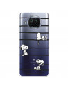 Funda para Xiaomi Mi 10T Lite Oficial de Peanuts Snoopy rayas - Snoopy