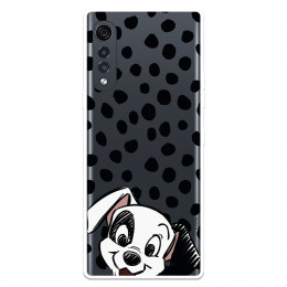 Funda para LG Velvet 5G Oficial de Disney Cachorro Manchas - 101 Dálmatas