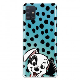 Funda para Samsung Galaxy A51 5G Oficial de Disney Cachorro Manchas - 101 Dálmatas