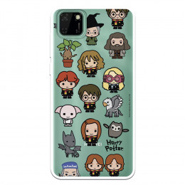 Funda para Huawei Y5p Oficial de Harry Potter Personajes Iconos - Harry Potter