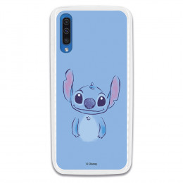 Carcasa Oficial Lilo y Stitch Azul para Samsung Galaxy A70- La Casa de las Carcasas