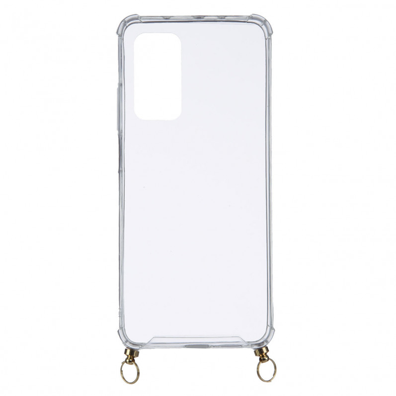 Funda Silicona Colgante Transparente para Xiaomi Mi 10T Pro- La Casa de las Carcasas