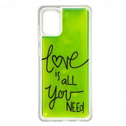 Funda para Samsung Galaxy A31 Líquida Love Is All You Need La Casa de las Carcasas