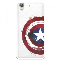 Carcasa Oficial Escudo Capitan America para Huawei Y6 II- La Casa de las Carcasas