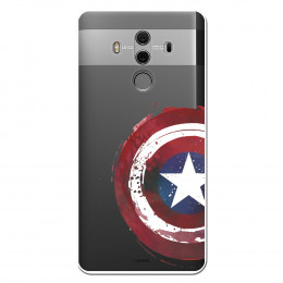 Carcasa Oficial Escudo Capitan America para Huawei Mate 10 Pro- La Casa de las Carcasas