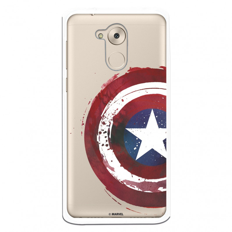 Carcasa Oficial Escudo Capitan America para Huawei Nova Smart- La Casa de las Carcasas