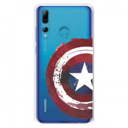 Carcasa Oficial Escudo Capitan America para Huawei P Smart Plus 2019- La Casa de las Carcasas