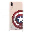 Carcasa Oficial Escudo Capitan America para Huawei P20- La Casa de las Carcasas