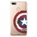 Carcasa Oficial Escudo Capitan America para Huawei Y6 Pro 2017- La Casa de las Carcasas