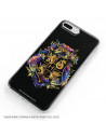 Funda para Samsung Galaxy S21 Plus Oficial de Harry Potter Hogwarts Floral - Harry Potter