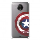 Carcasa Oficial Escudo Capitan America para Motorola Moto G5S Plus- La Casa de las Carcasas