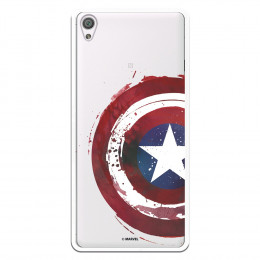 Carcasa Oficial Escudo Capitan America para Sony Xperia XA- La Casa de las Carcasas