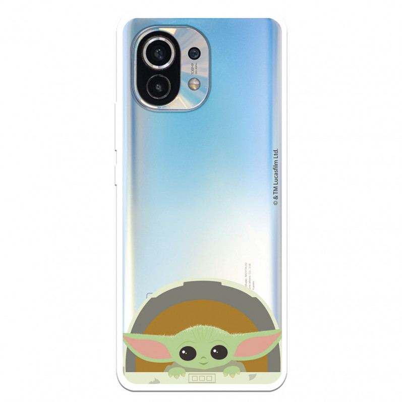 Funda para Xiaomi Mi 11 Oficial de Star Wars Baby Yoda Sonrisas - The Mandalorian