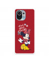 Funda para Xiaomi Mi 11 Oficial de Disney Minnie Mad About - Clásicos Disney