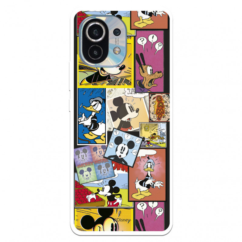 Funda para Xiaomi Mi 11 Oficial de Disney Mickey Comic - Clásicos Disney