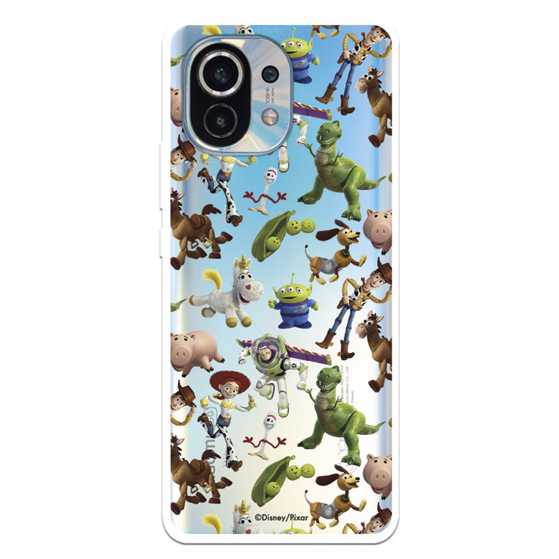 Funda para Xiaomi Mi 11 Oficial de Disney Muñecos Toy Story Siluetas - Toy Story