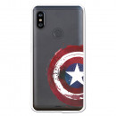 Carcasa Oficial Escudo Capitan America para Xiaomi Redmi Note 6 - La Casa de las Carcasas