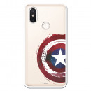 Carcasa Oficial Escudo Capitan America para Xiaomi Mi 8 SE- La Casa de las Carcasas