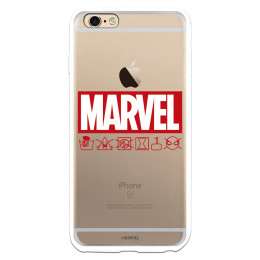 Funda para iPhone 6 Plus Oficial de Marvel Marvel Logo Red - Marvel