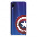 Carcasa Oficial Escudo Capitan America para Xiaomi Redmi 7- La Casa de las Carcasas