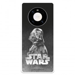 Funda para Huawei Mate 40 Pro Oficial de Star Wars Darth Vader Fondo negro - Star Wars