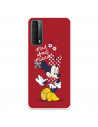 Funda para Huawei P Smart 2021 Oficial de Disney Minnie Mad About - Clásicos Disney