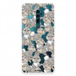 Funda para Oppo Reno 10 X Zoom Oficial de Disney Tambor Patrones - Bambi