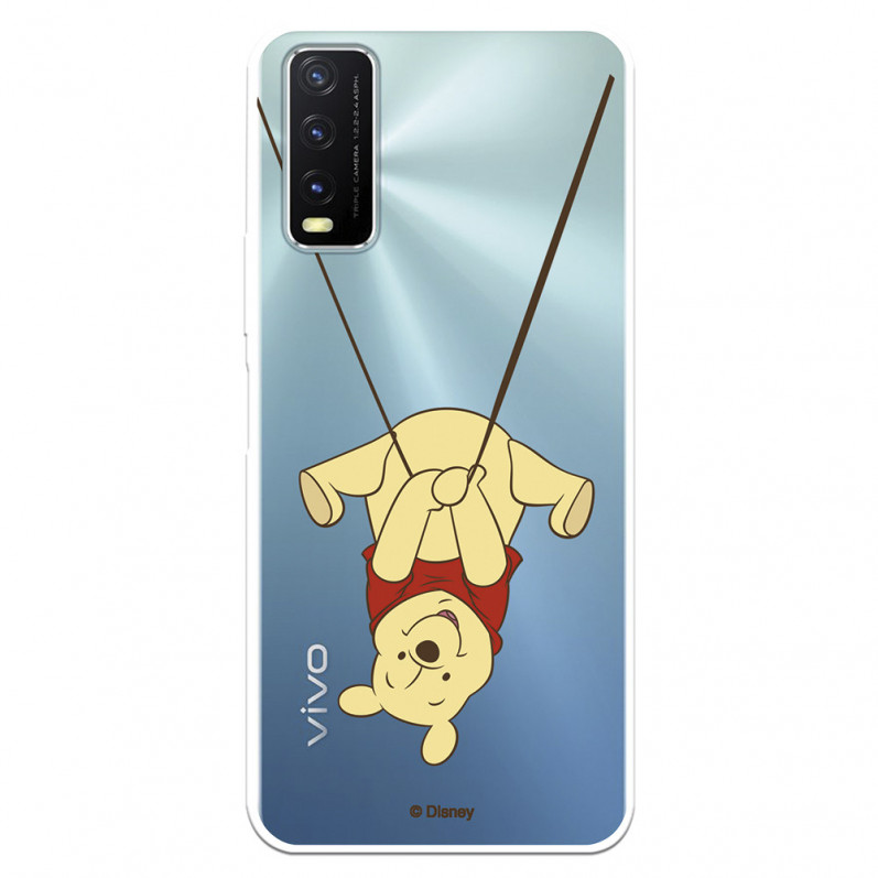 Funda para VIVO Y20S Oficial de Disney Winnie  Columpio - Winnie The Pooh