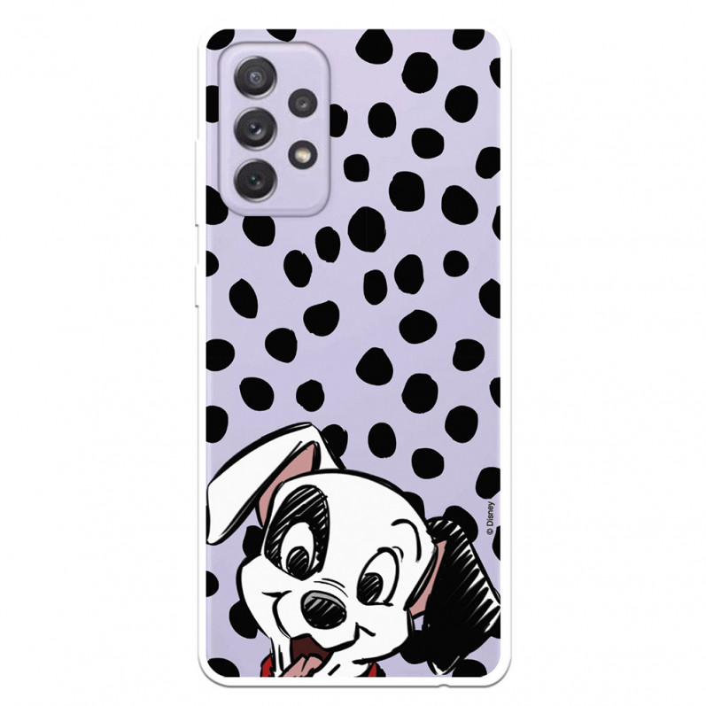 Funda para Samsung Galaxy A72 5G Oficial de Disney Cachorro Manchas - 101 Dálmatas